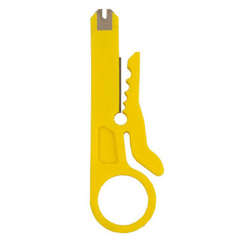 Vertical Cable Mini 5 Adjustable Wire Stripper Cutter & Impact Punch Down Tools w/ 110 Blade